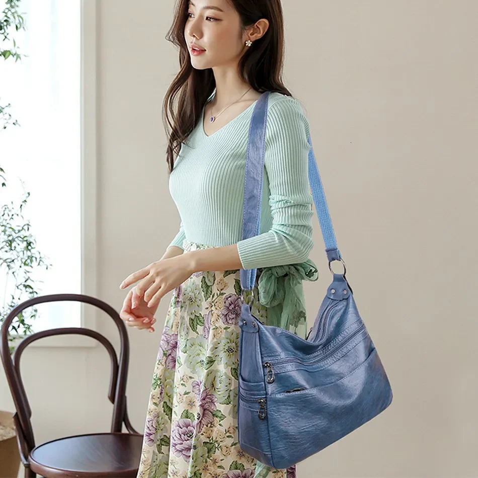 Trend Shoulder Handbag Purses High Quality Big Shoulder Crossbody Bags Messenger Sac Casual Tote Bags Sac 250207