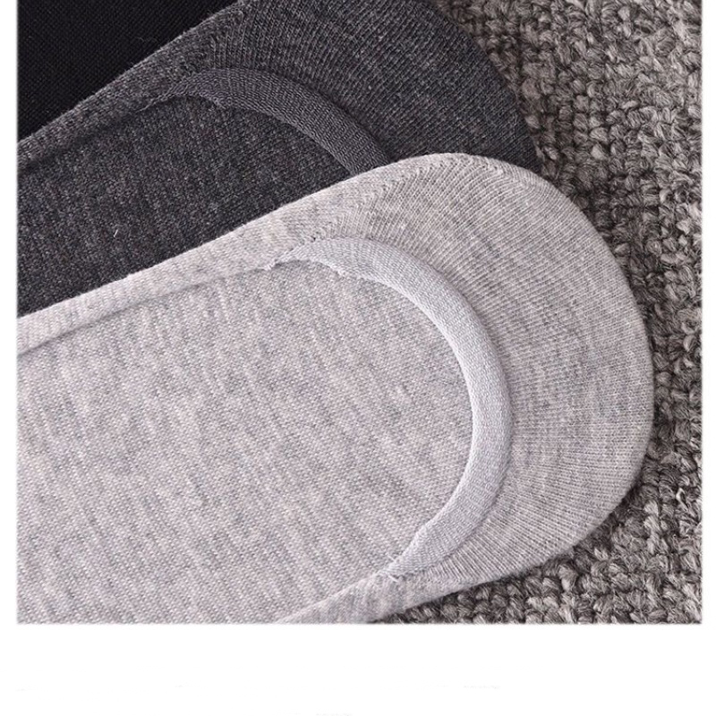 Socks pure cotton women with deodorant sweat absorption thin silicone non-slip with breathable invisible socks wholesale 2025