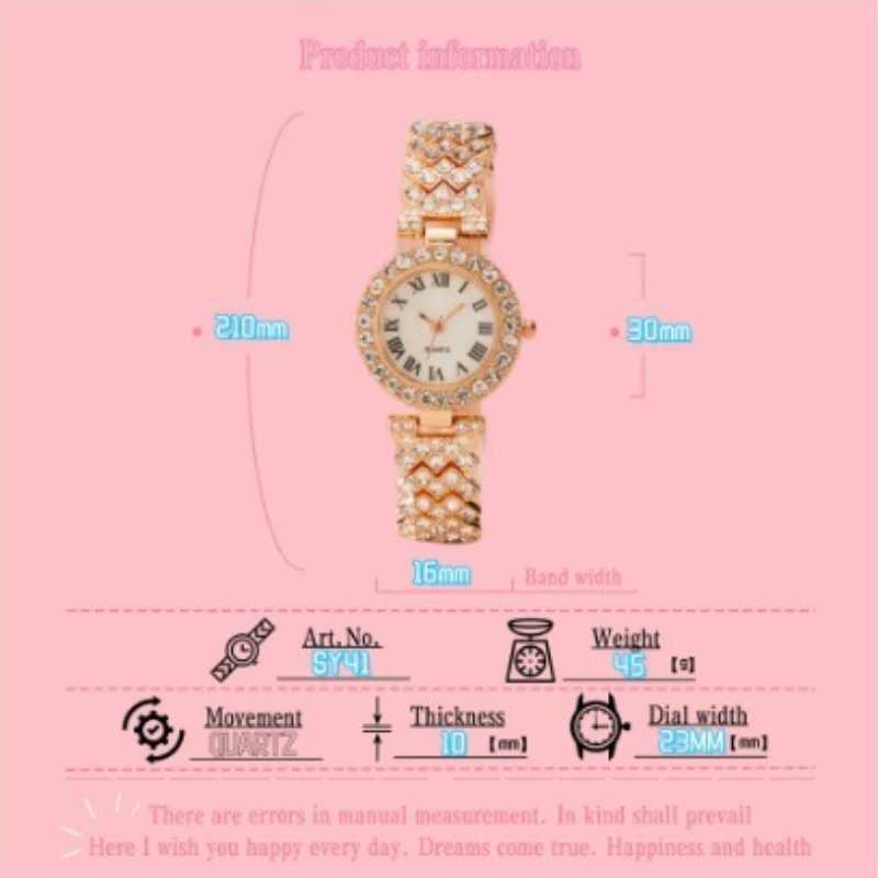 2/1pcs Luxury Fashion Women Watch Set Silver Strap Ladies Quartz Wristwatch Alloy Bracelet for Ladies Jewelry Set Clock GiftXJ250213