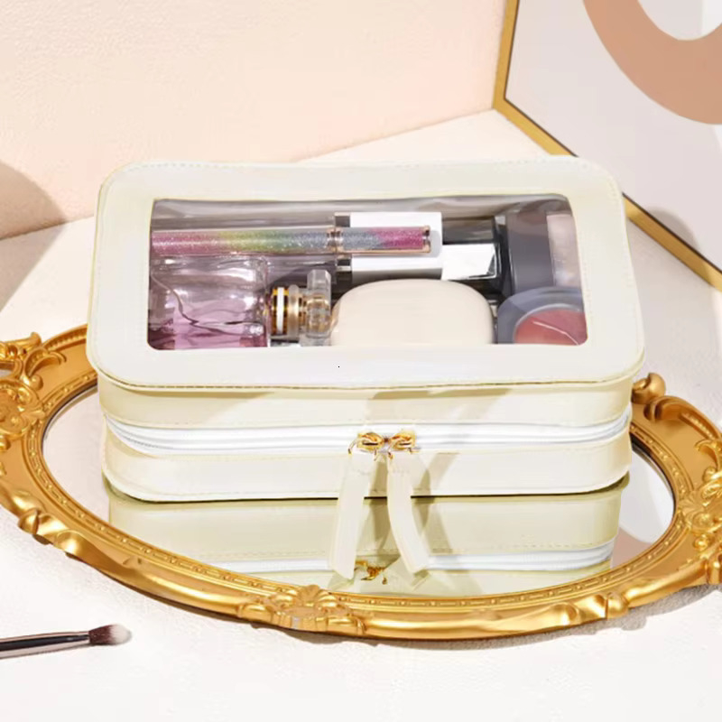 Transparent Toiletry Outdoor Travel Portable Waterproof New Simple Dustproof Cosmetic Bag swissmilitary