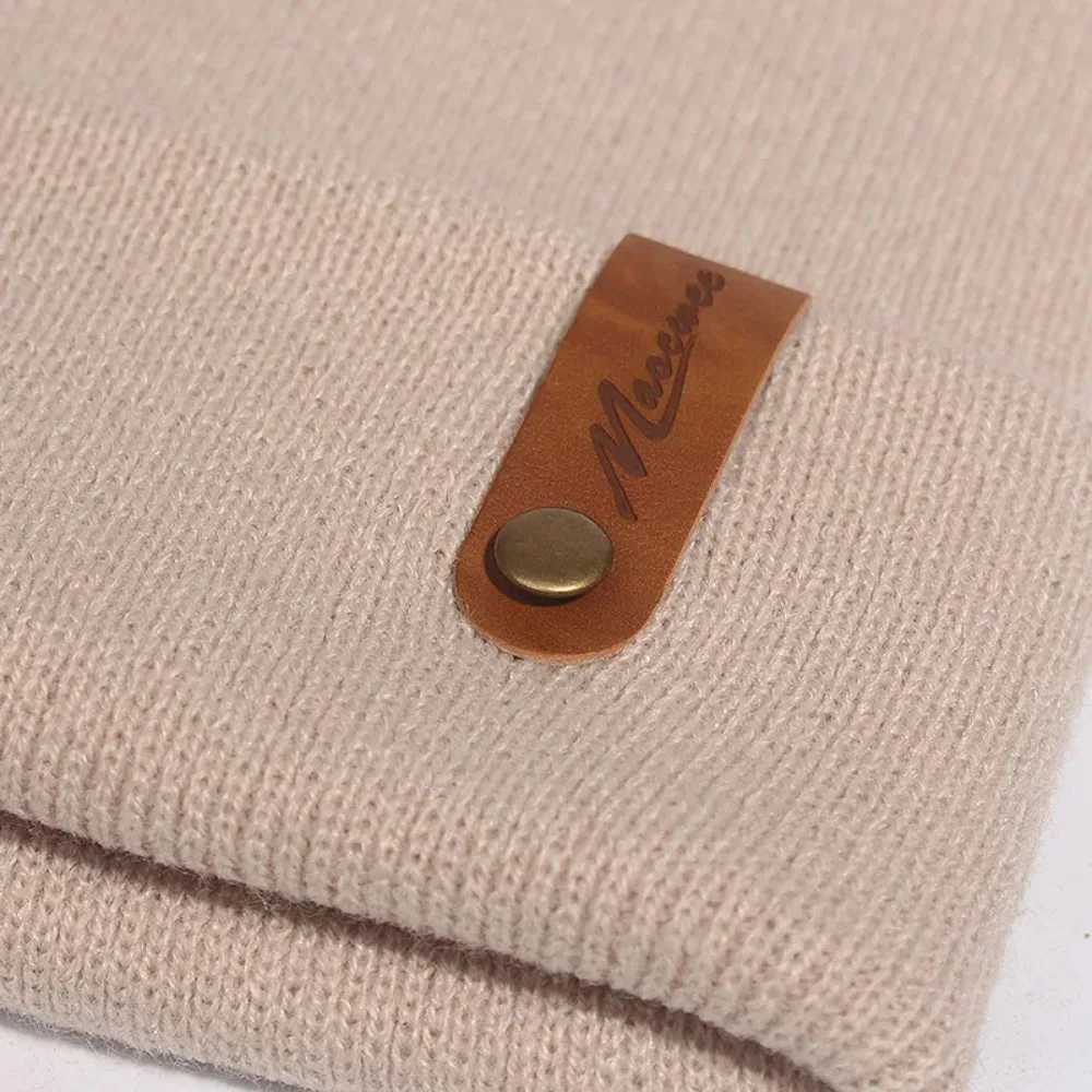 Winter Hat for Men Sklies Beanies Wen Fashion Warm Cap Unisex Elasticity Knit Beanie Green Unisex Casual Hats Cpa Beanie X250212