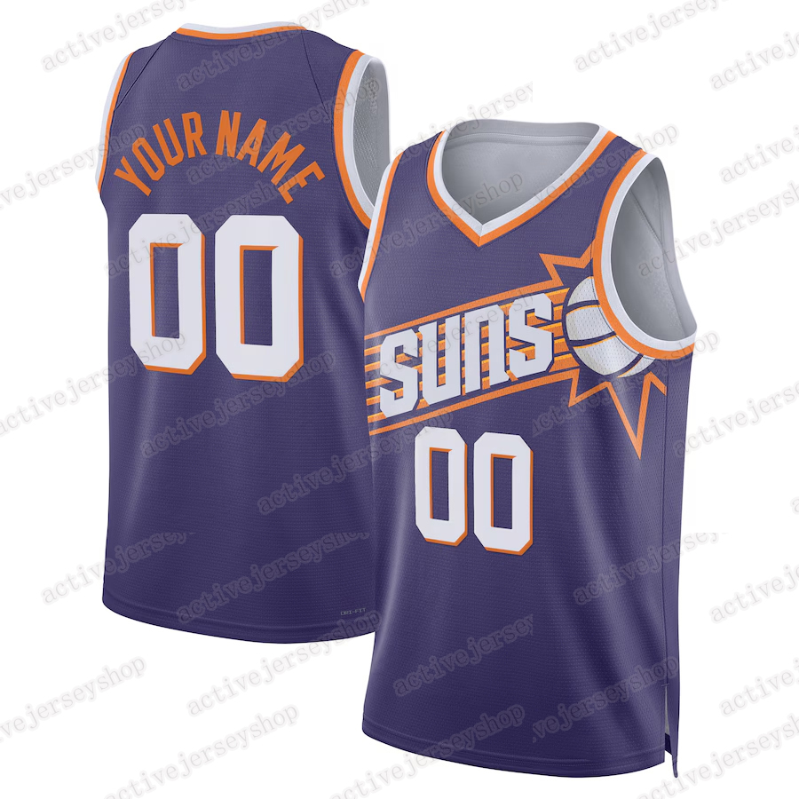 35 Durant 2024/25 City Basketball Jersey Allen Booker Bridges Custom Name And Number Stitched