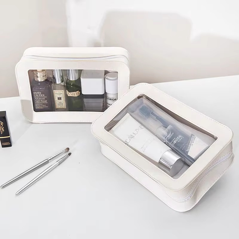Transparent Toiletry Outdoor Travel Portable Waterproof New Simple Dustproof Cosmetic Bag swissmilitary