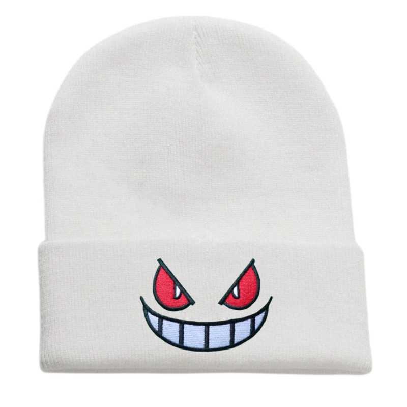12 Cartoon Embroidered Beagle Knitted Sklies Autumn Warm Wool Hat X250212