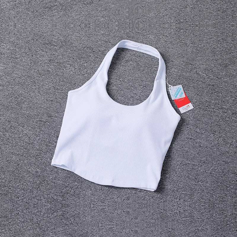 Yoga Fitness Sports Bra Sexy Back er Soft Yoga Top Backless Padded Workout Gym Bra Solid Color Active WearXJ250212