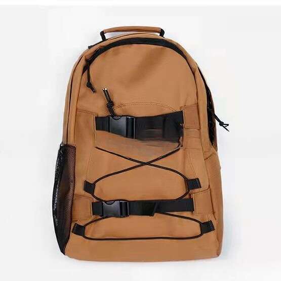 Backpack, Men's And Women's Skateboard Workwear Bags, Canvas Computer Student Backpacks, Trendy Tags