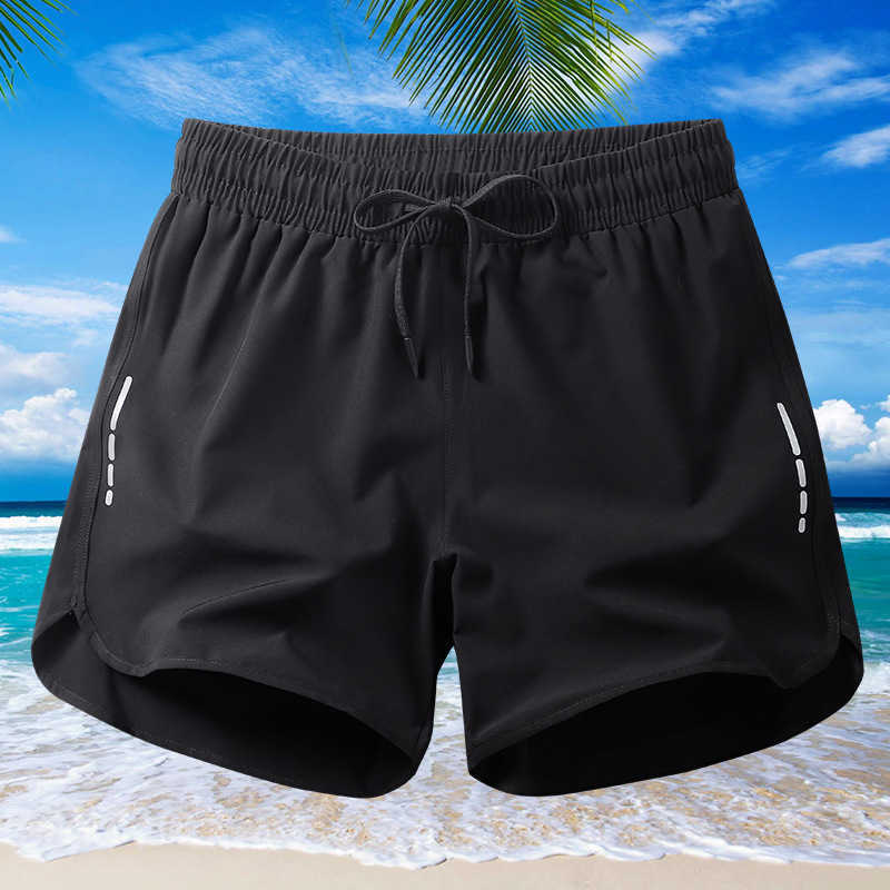 Summer beach pants loose casual breathable quick drying pants running pants fitness three quarter pants mens sports shorts men W250212