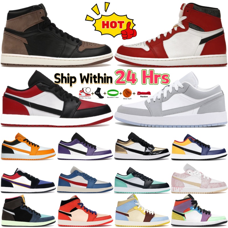Mens high outdoor shoes Wolf Grey Bred Toe lucky green Lost and found Royal Taxi Palomino Washed Pink womens mid designer sneakers UK 3-1 1 basketball shoes trainers