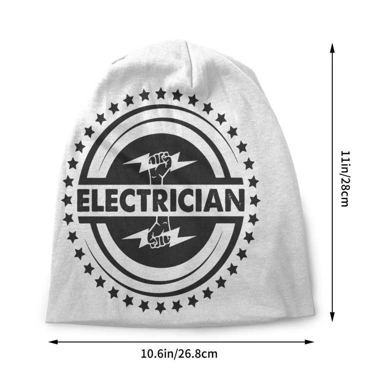 Cust Electrician Sklies Beanies Caps Fashion Winter Warm Knitted Hats Unisex Adt Electrical Engineering Power Bonnet Hats X250212