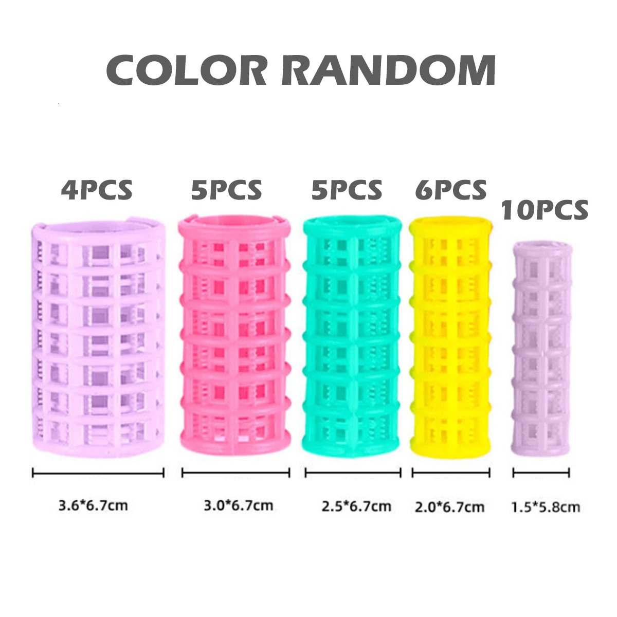 30Pcs Hair Roller Sets Self Holding Hairdressing Curlers DIY Curly Hairstyle Tool Lightweight Hair Rollers for Women Hair Curler 250207