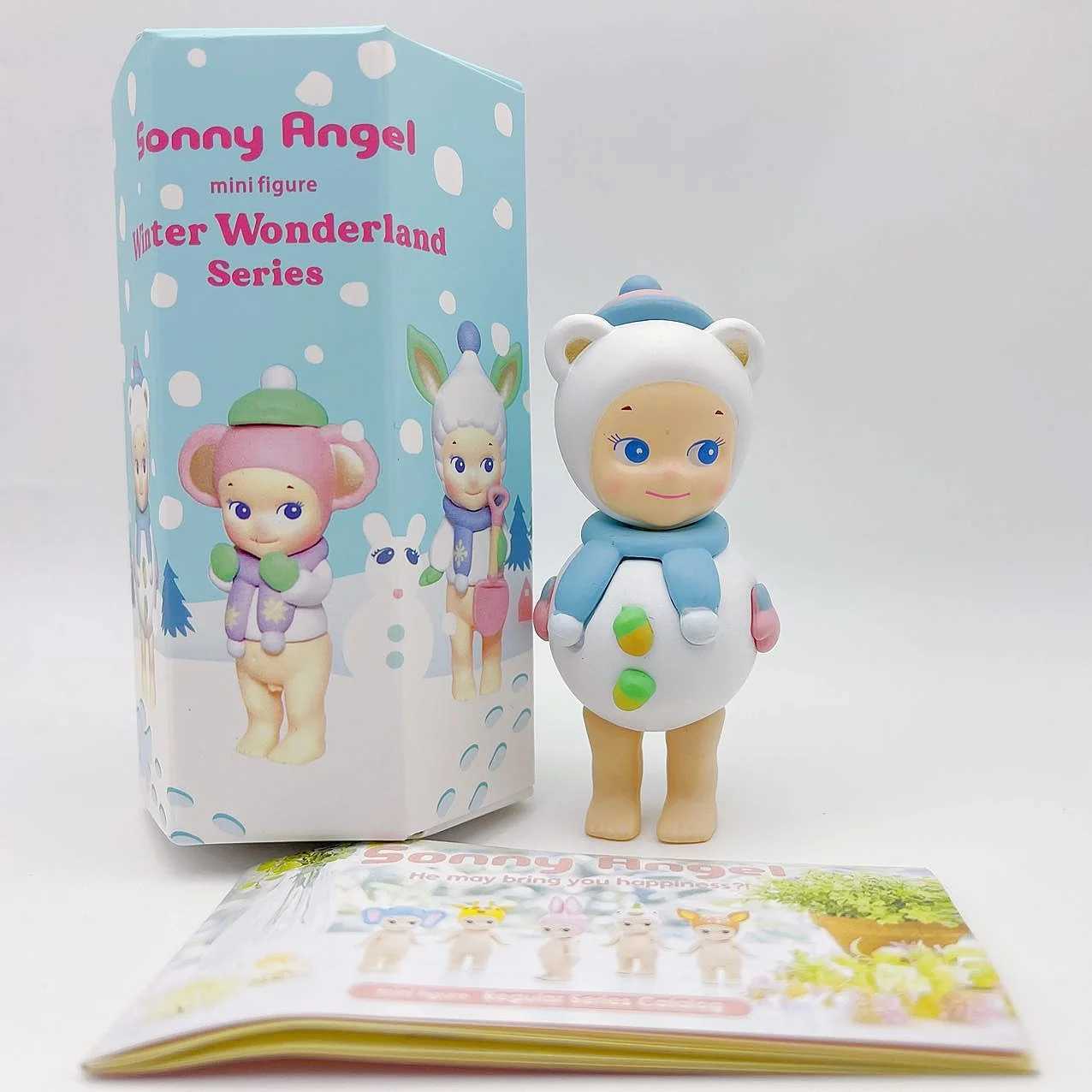 New Hot Blind Box Winter Wonderland Series Mini Anime Figures Ornaments Surprise Box Dolls Children Christmas GiftXJ250212