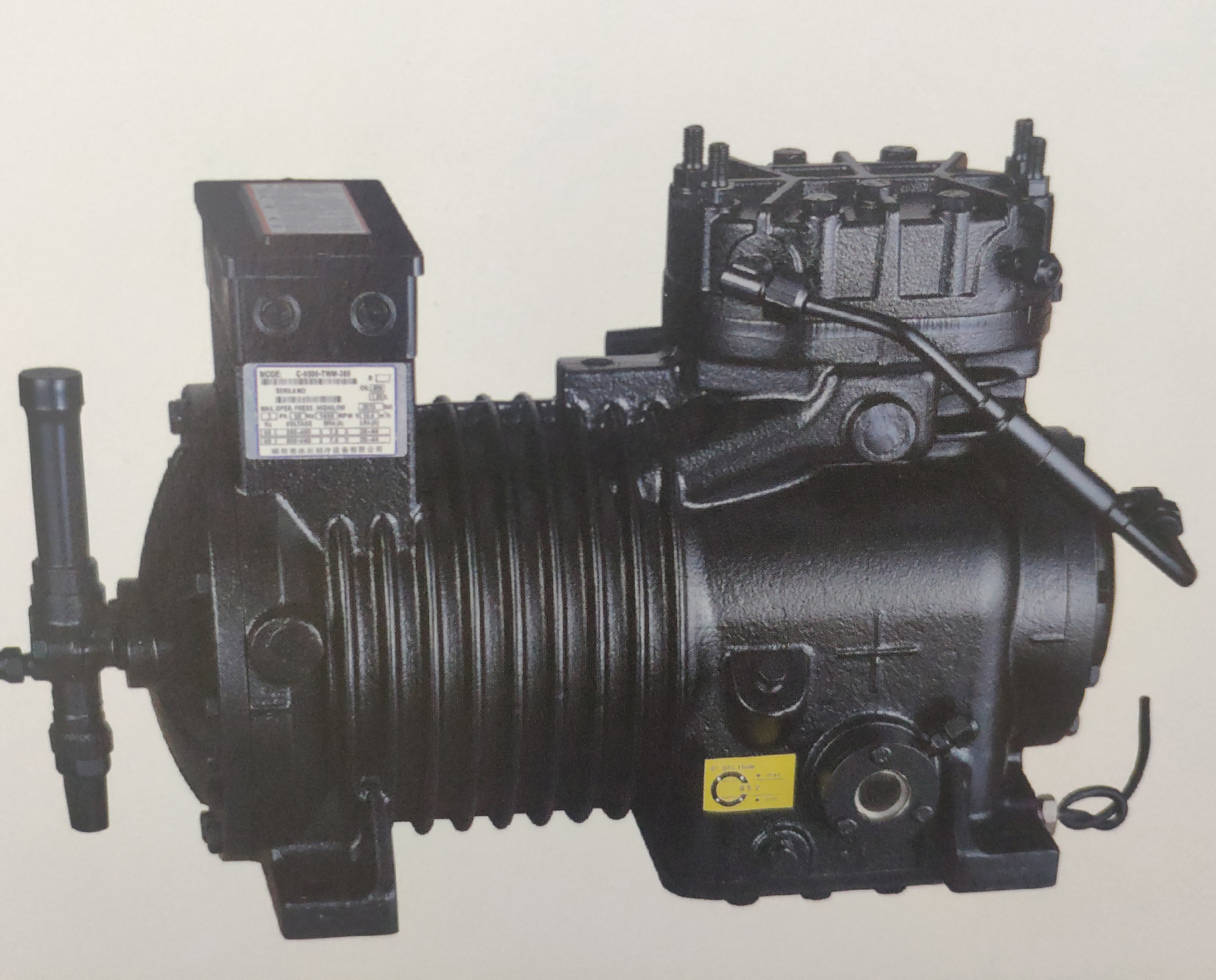 Semi-Closed Piston Refrigeration Compressor C-0400~0500