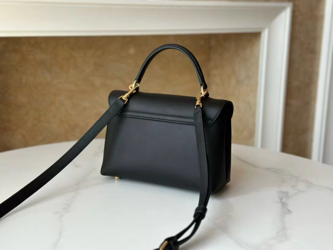 24 Autumn/Winter New Handle TEEN Imported Granular Cowhide Cute And Fashionable Women's Handbag Crossbody Bag