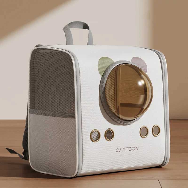 New cat bag portable pet bag large capacity cat dog space capsule backpack pet travel bag supplies. Can accommodate cats within 250205