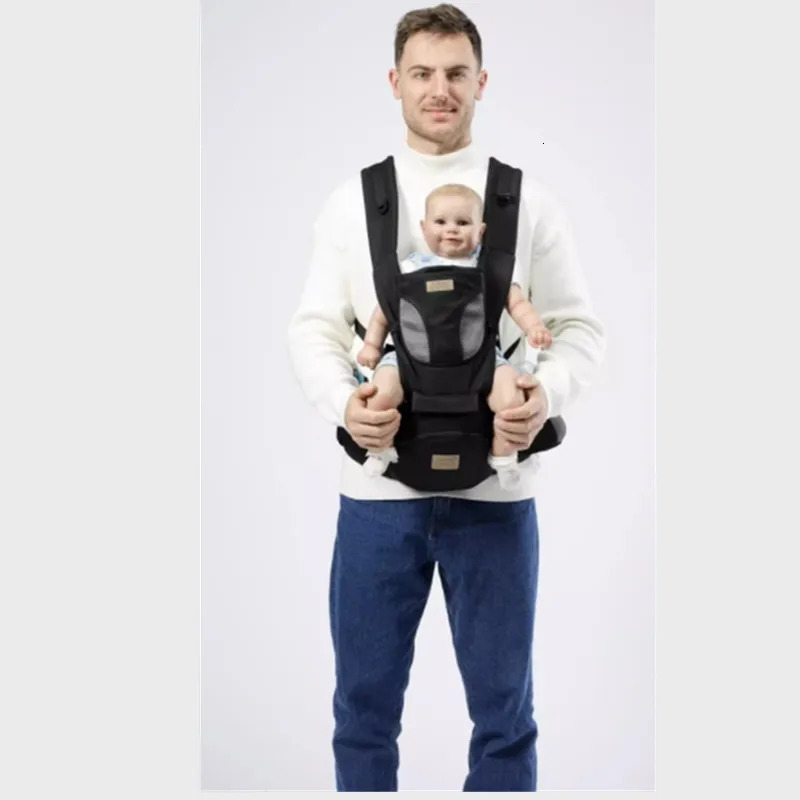 4 in1 Baby Waist Stool With Storage Bag Kangaroo Shoulder Swaddle Sling Infant Kid Wrap Ergonomic Backpack Hipseat 250211