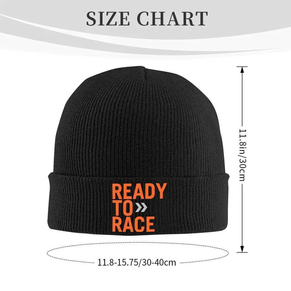 Cust Ready To Race Sklies Beanies Caps Mens Unisex Trend Winter Warm Knit Hat Adt Bonnet Hats X250212