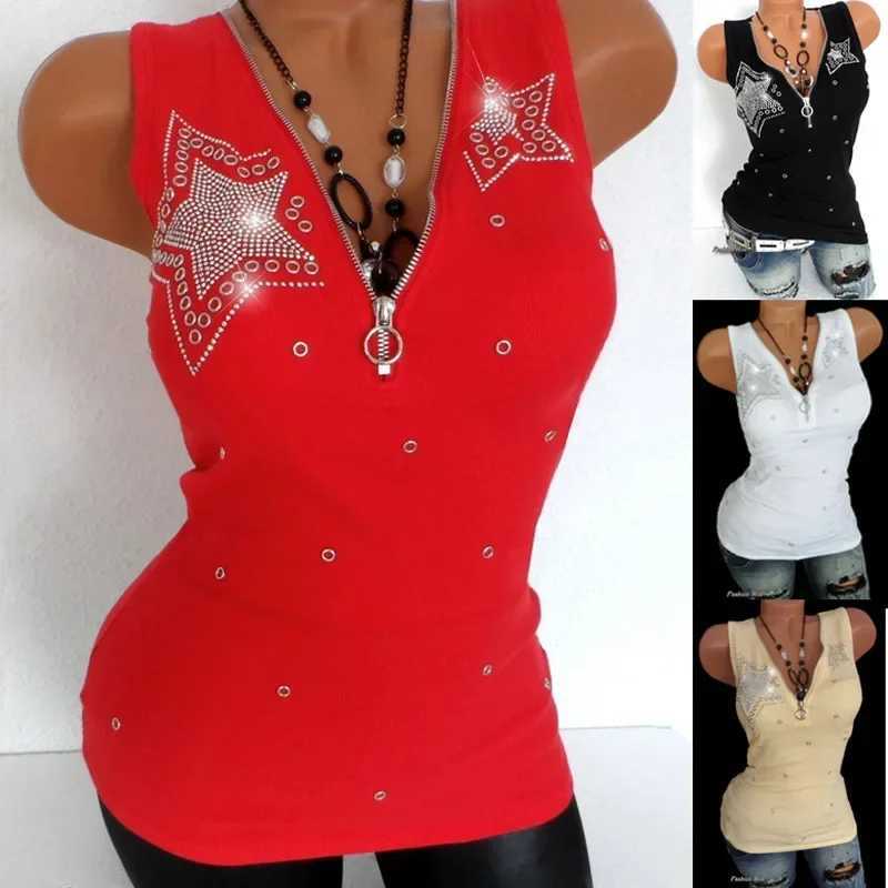 Fashion Harajuku Sexy Tank Top Woman Clothes Casual T Shirt Women Clothing Camis Summer T-Shirt Ladies Tees Streetwear VintageXJ250212
