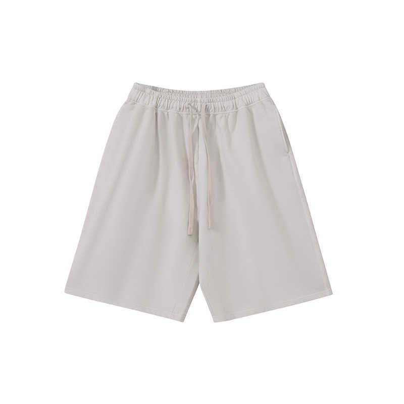 2025 Summer Washed Outdated Whitening Loose Trendy Brand Seven Cent Cotton Mens Sports and Leisure Shorts W250212