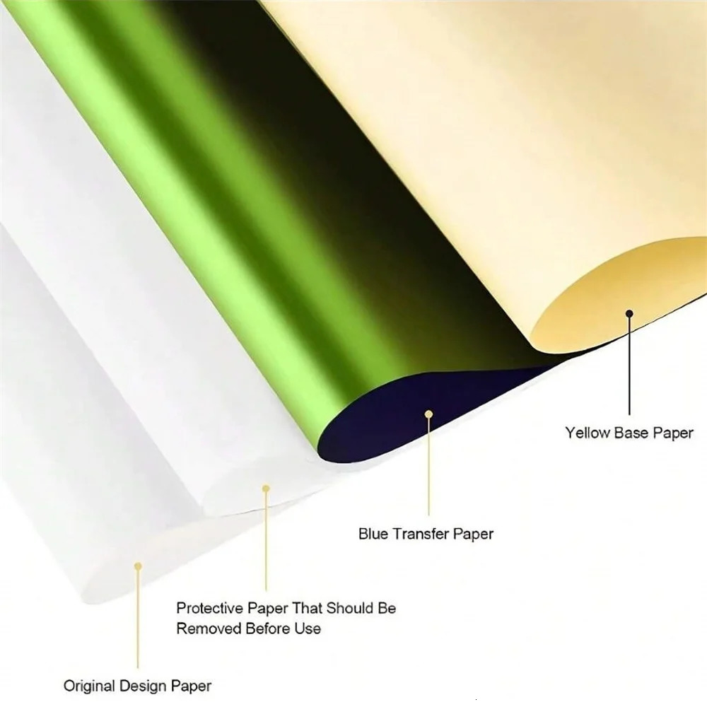 Multiple specifications of double-sided blank fake skin and multiple specifications of tattoo practice tattoo transfer paper 250207