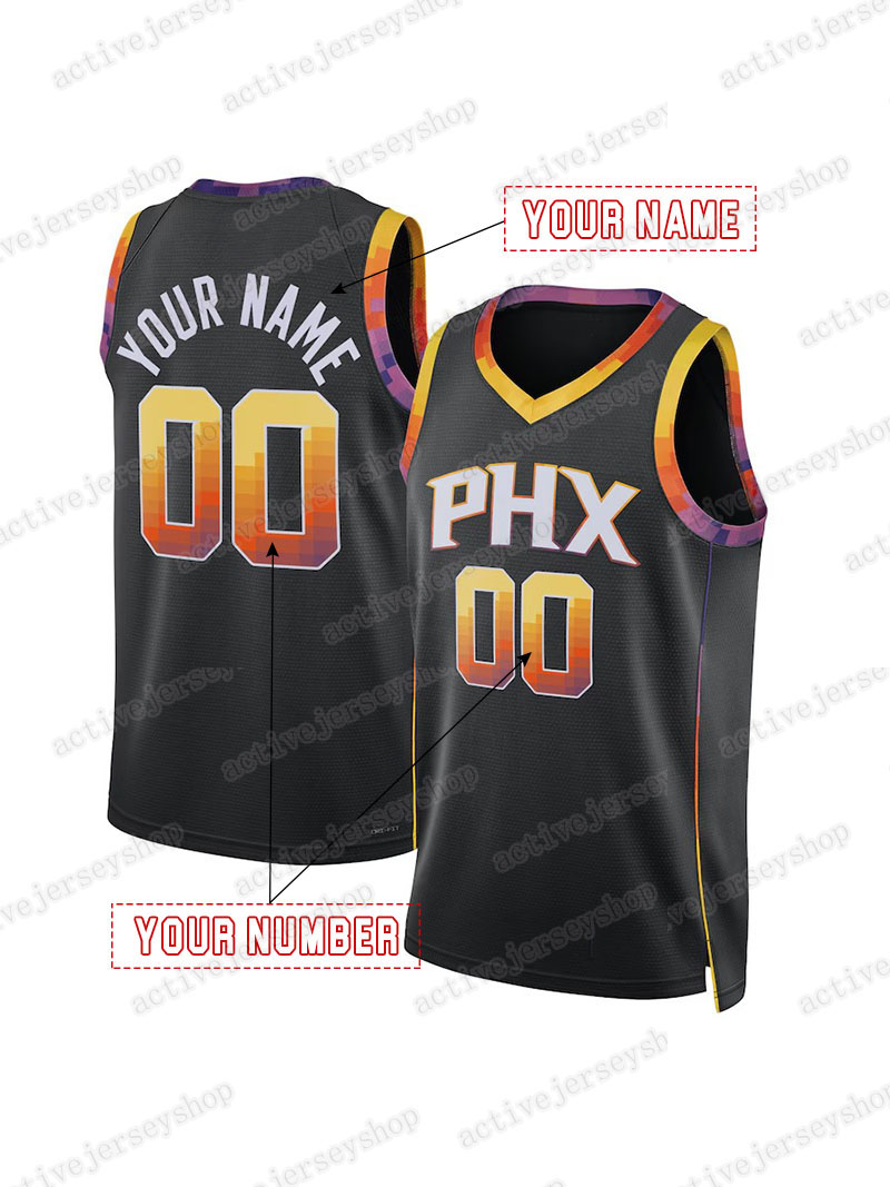 35 Durant 2024/25 City Basketball Jersey Allen Booker Bridges Custom Name And Number Stitched