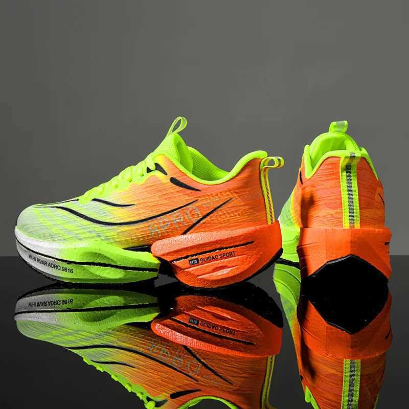 NEW 2025 Marathon Air Cushion Men Sports Running Shoes Breathable Lightweight Womens Comfortable Athletic Nonskid SneakersC250304
