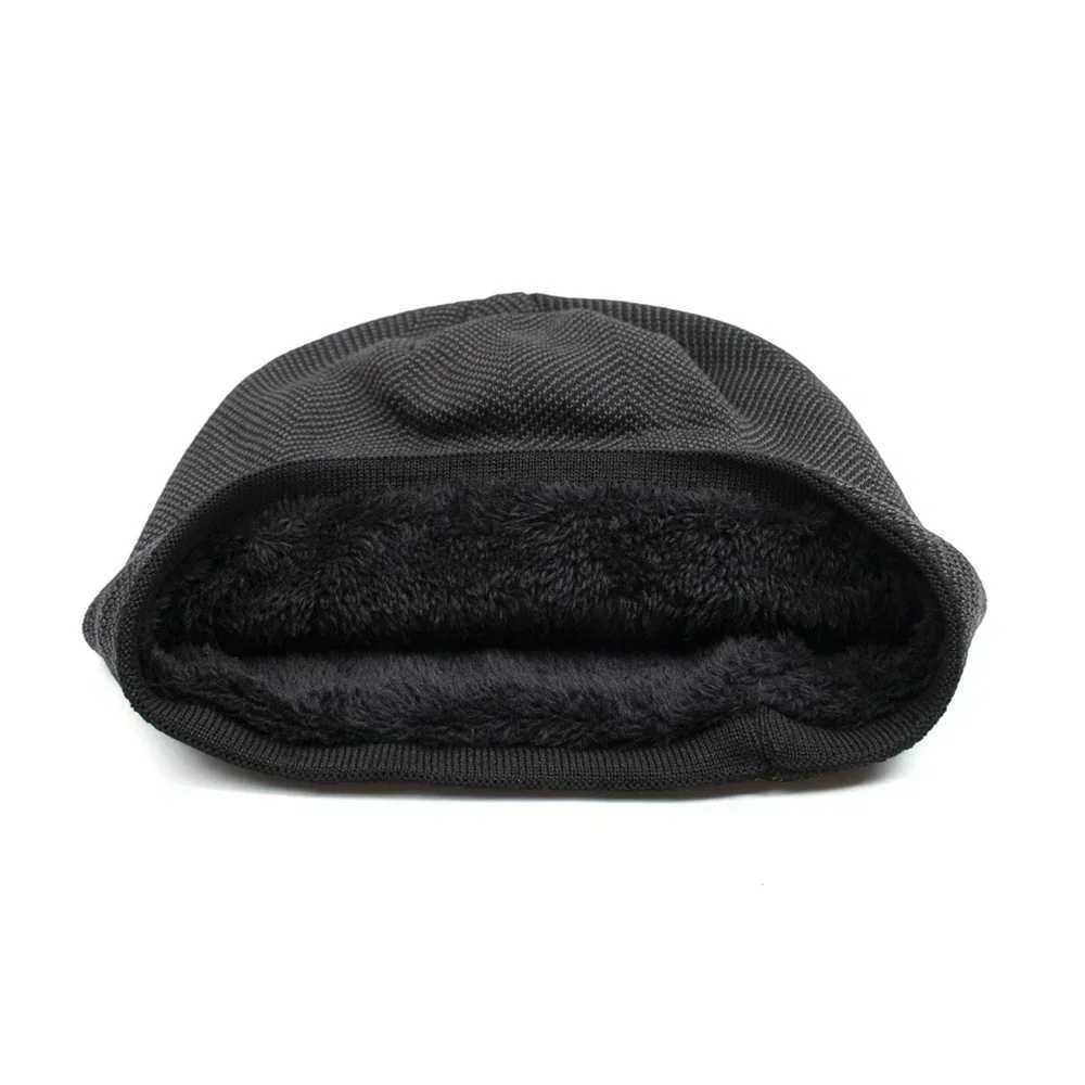 2024 Thick HONGHE Beanies for Wen Men Casual Knit Skl Cap Soft Stretch Cable Knitted Hat Outdoor Fashion Warm Stocking Hats X250212
