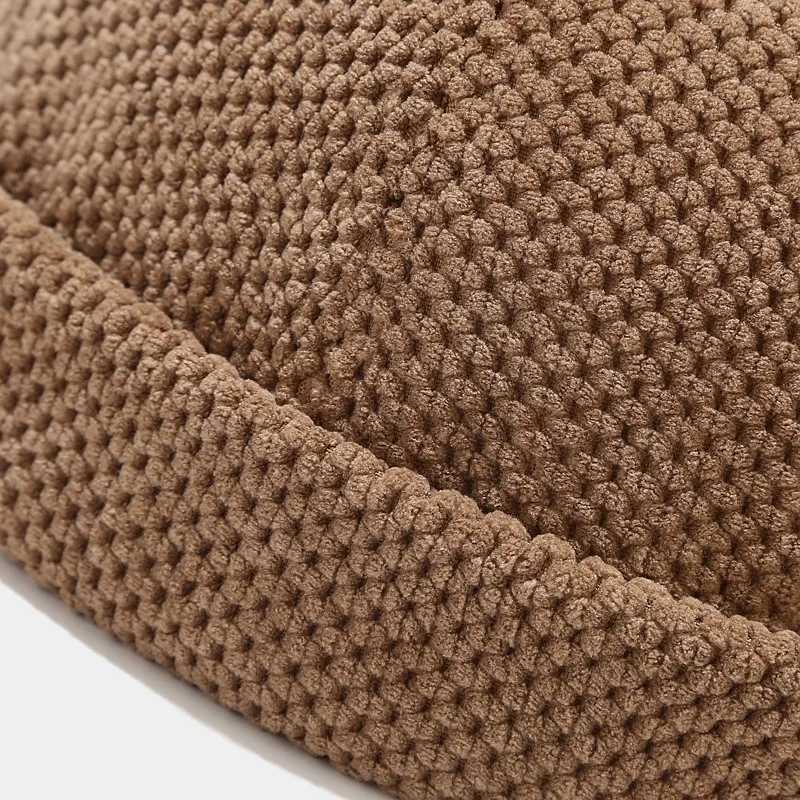 Bocca Retro De Beanie Mens Cashless Hat Sklcap Docker Retro Adjustable Solid Color Novel Cotton X250212