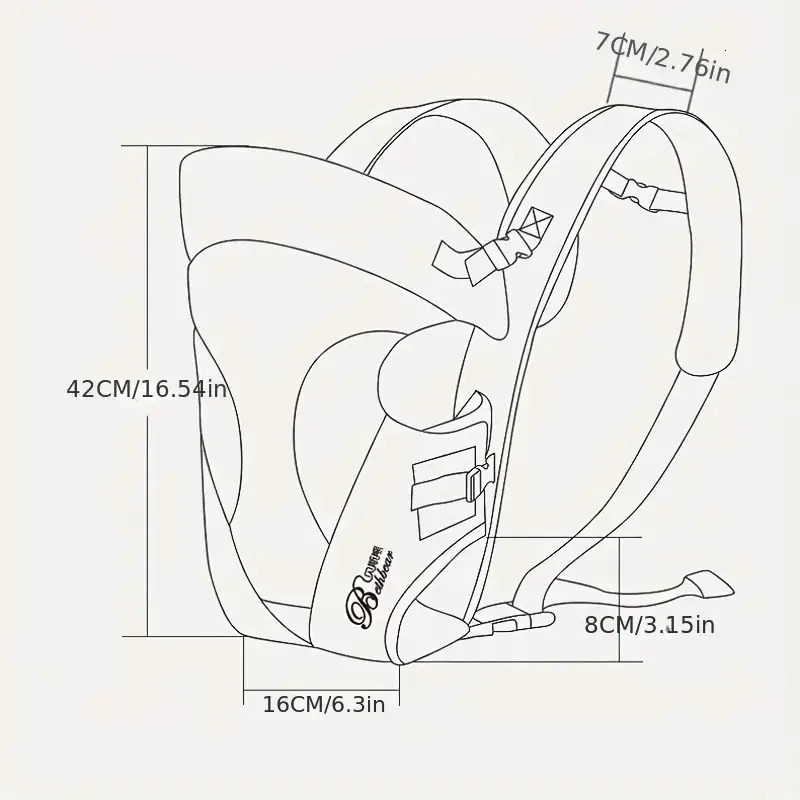 Baby Backpack Infant Backpack Wrap Front Carry 3 in 1 Breathable Baby Kangaroo Pouch ring sling baby 250211