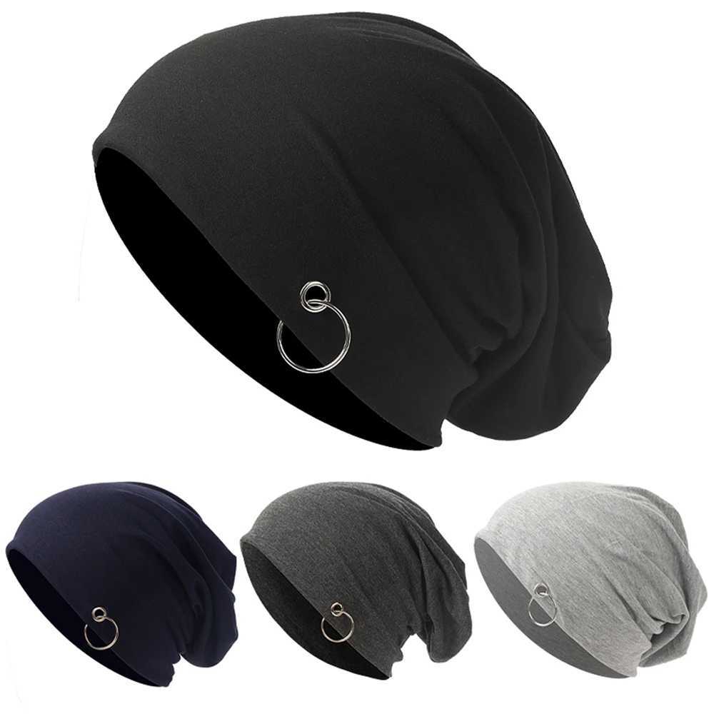 Solid color hat fashion advertisement unisex style with hood casual warm bean Sklies Novelty mens Gorros hat Bonnet accessories X250212