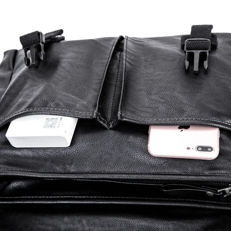 Fashion Mens Messenger Bag Large Capacity Crossbody Bags Men Classic Retro Shoulder Messenger bag School sac Laptop Satchel 250207