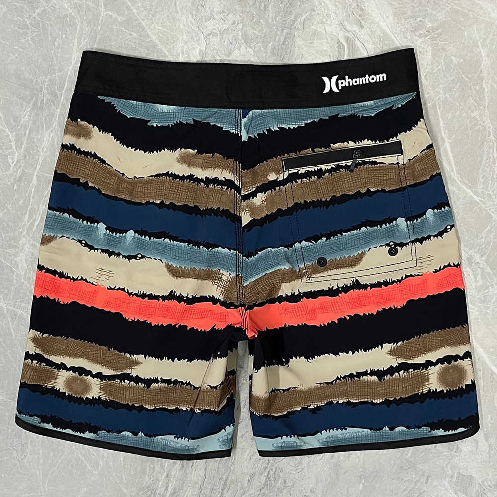 Hot selling mens quick drying elastic surfing beach pants casual vacation waterproof shorts fishing pants W250212