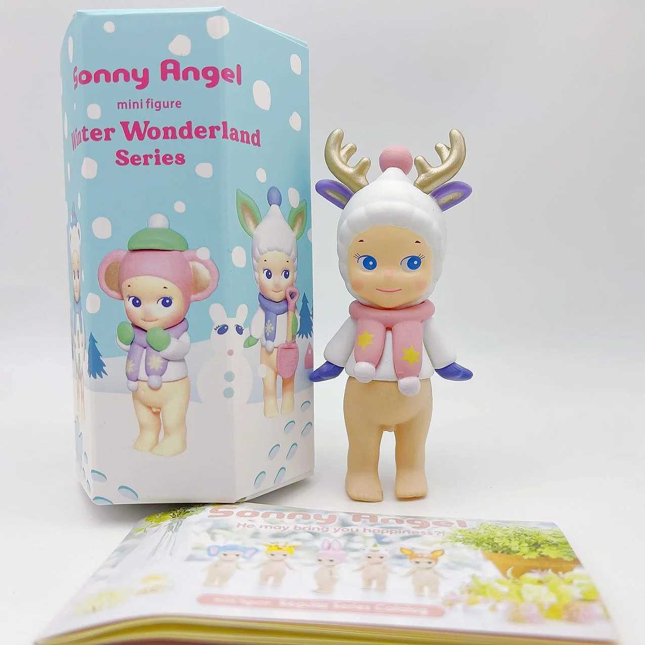 New Hot Blind Box Winter Wonderland Series Mini Anime Figures Ornaments Surprise Box Dolls Children Christmas GiftXJ250212