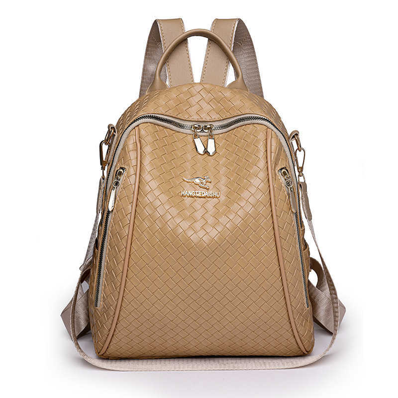 Commuting Texture Leisure Bag Womens Backpack Summer New Versatile Travel Bag
