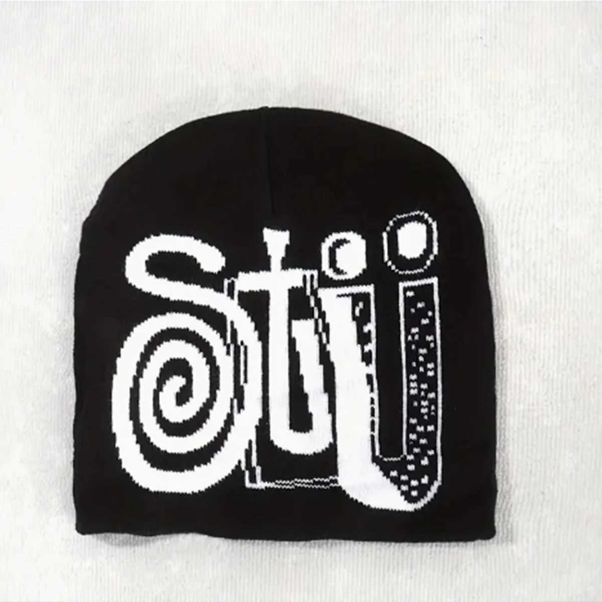 STU Letter Jacquard y2k hipp Knitted Hat Fashionable And Cool Beanie Hat Suitable For Daily Use Ideal for Gifts X250212