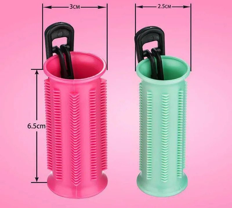 15pcs Rollers Set Ceramic Hair Curlers Hair Sticks Tubewith Gloves Clips For Dry Wet Long Short Hair Curly 250207