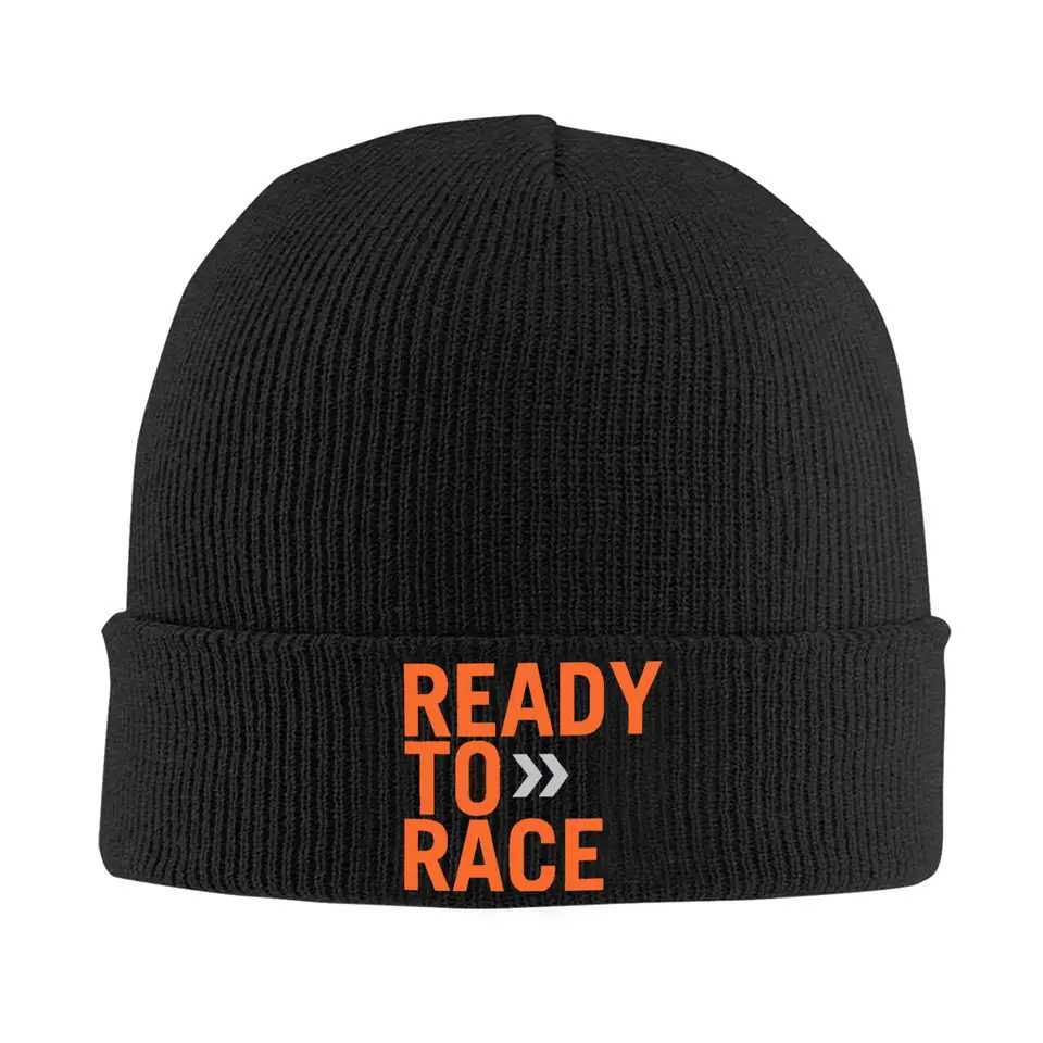Cust Ready To Race Sklies Beanies Caps Mens Unisex Trend Winter Warm Knit Hat Adt Bonnet Hats X250212