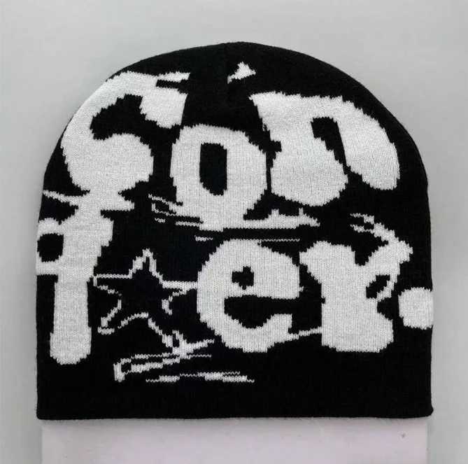 Fashion Letter Beanie Hat for Wen Men Cfortable Knit Hat PlOver Cap Girls Y2K Skl Cap Sport Hat Adt dress X250212