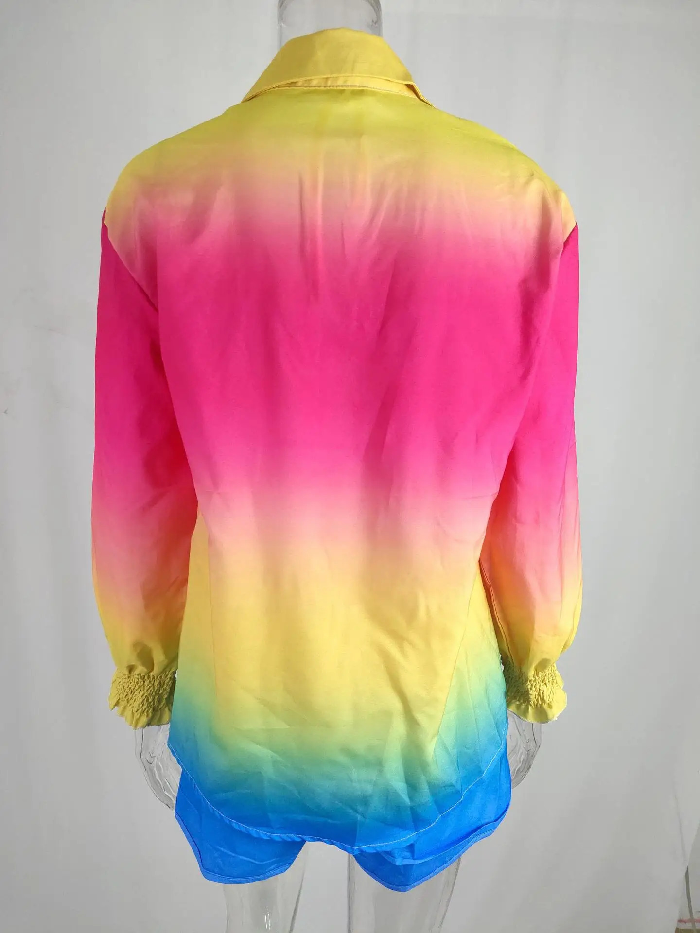 3 Piece Stes 2024 Sexy Floral Leaf Printed Halter shirtshorts Three Pieces Sets Clothing GHH9068 250211Z