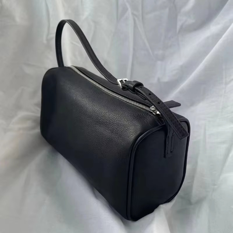 Niche Design Ther Pen Holder Veet Leather Underarm Bag Retro Casual Small Square Bag,Single Shoulder Handbag