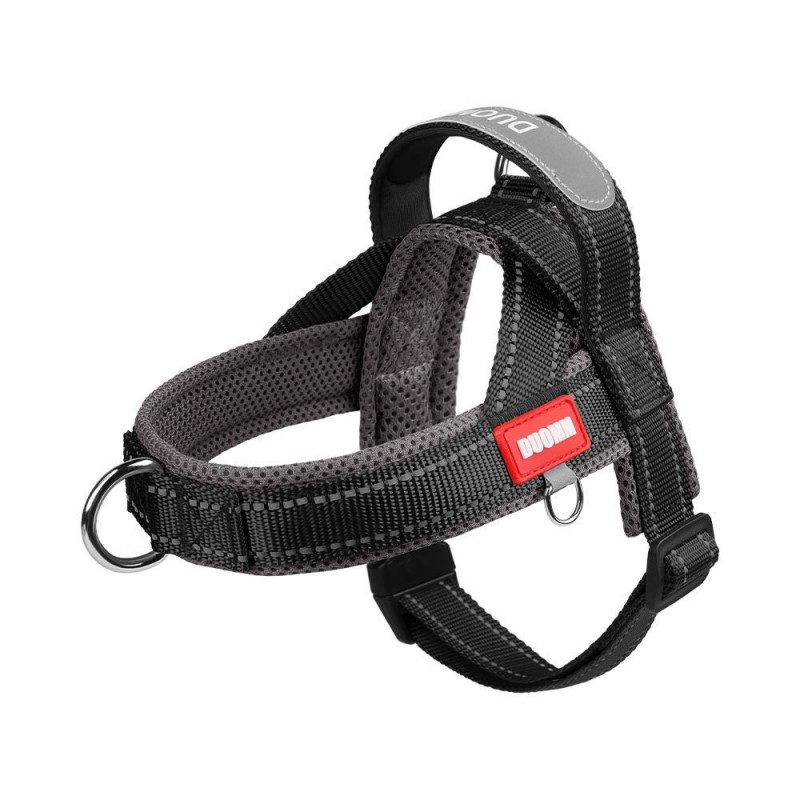 No Pull Dog Harness Nylon Large Dog Harness Reflective Pet Vest Padded Strap Harnesses For Small Medium Dogs Pitbull Buldog