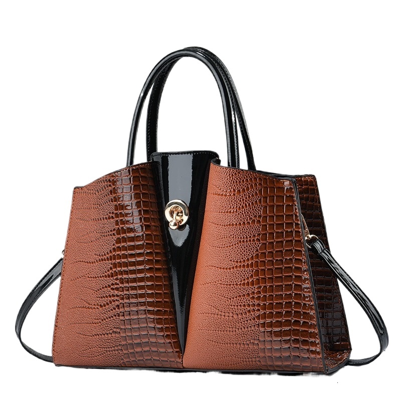 new style NEW High Quality Leather Handbag Purse Designer Women Shoulder Crossbody Bags Trend Large Capacity Casual Totes Sac