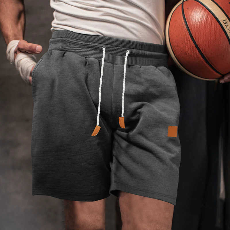 Temu2024 Summer Mens Shorts Loose European Casual Pentagram Shorts Mens Shorts W250212