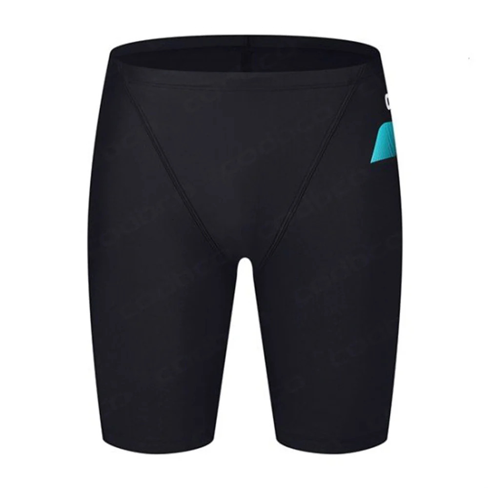 Summer Mens Pro Swim Jammer Endurance Athletic Training Swimsuit Shorts Beach Swimming Trunks Swimwear Jammer Tights Surf Pants 250210