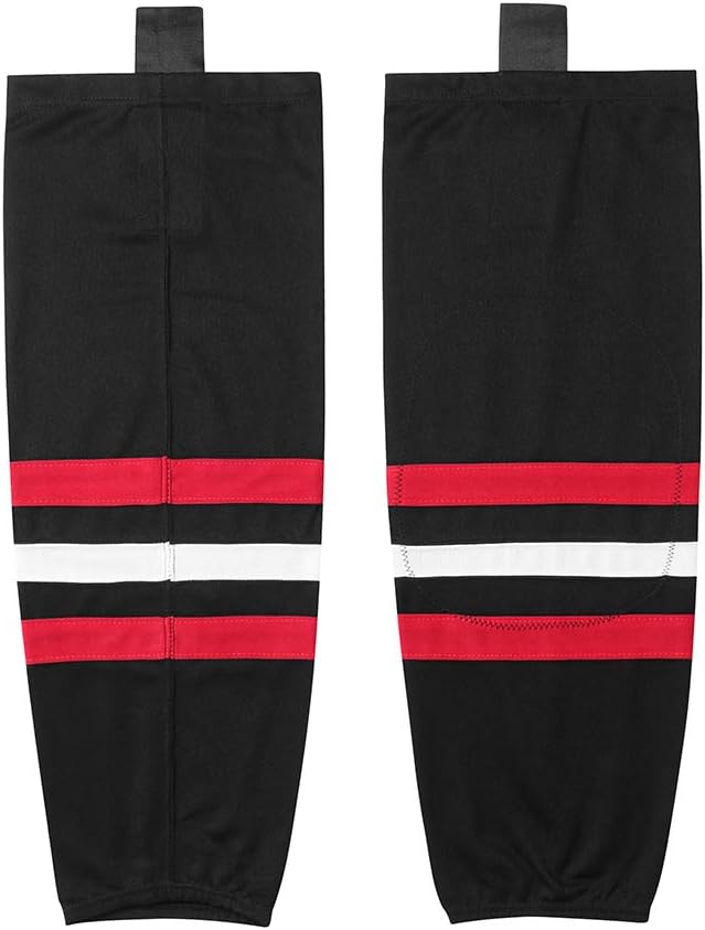 EALER HS100 Series Team Color Dry Fit Ice Hockey Socks Foer Junior To Senior Youth To Adult