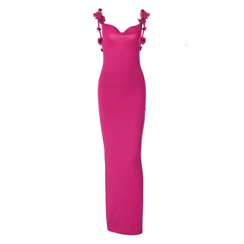 Women's autumn product fashionable and sexy backless slim fitting suspender dress manufacturer wholesale 2025 temperament versatile new trend clo