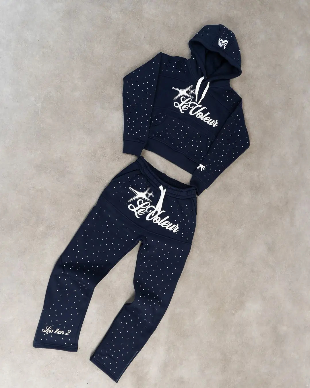 Streetwear Letter Hoodie Sweatshirt Two Piece Set Clothes Men Women Hip Hop Letter Retro Oversized Sweatshirt Rock Casual Suit 250211
