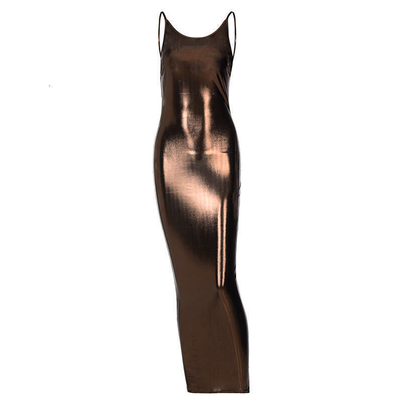 French hot selg summer sexy backless suspender colorful dress women's fashion wholesale 2025 new temperament chic elegant clothing