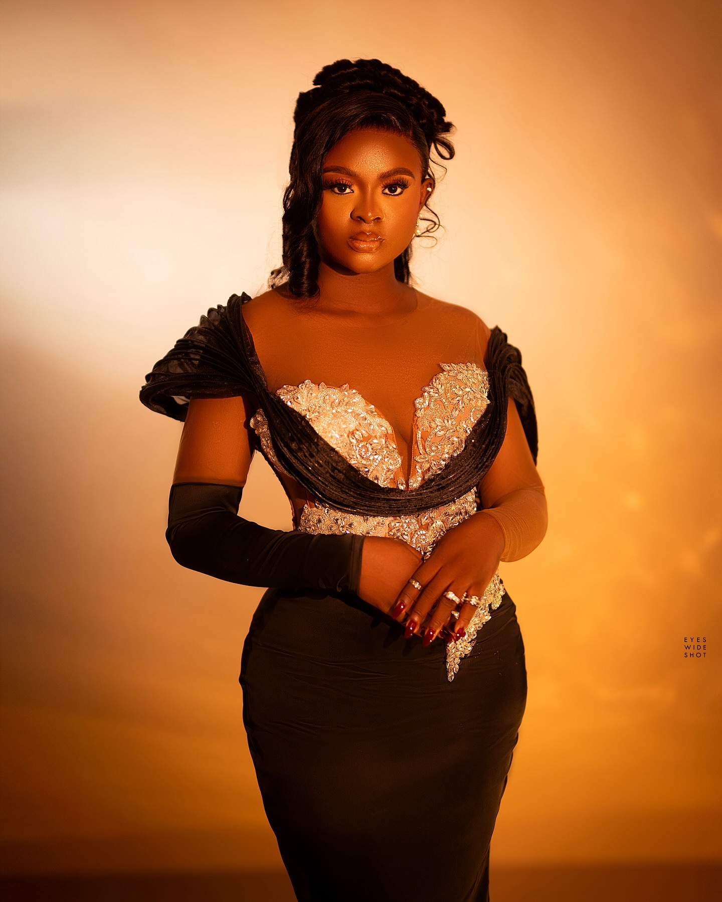 Aso Ebi 2025 Black Mermaid Prom Dresses Lace Crystals Beaded Satin Sheer Neck Evening Formal Party Second Reception Birthday Gowns Dress For Special O