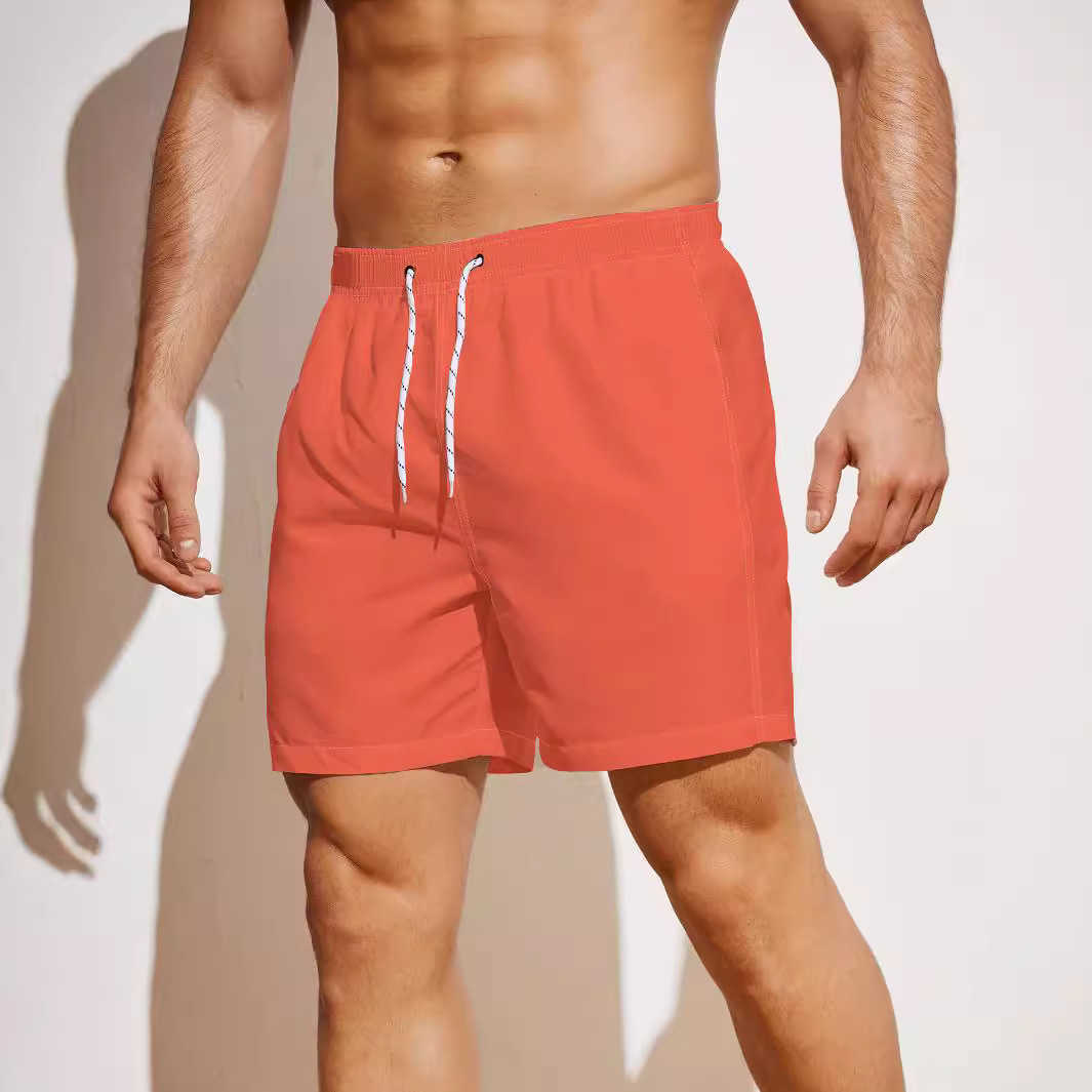 Five point beach pants swimming pants Hawaiian quick drying beach pants surfing pants mens beach pants W250212