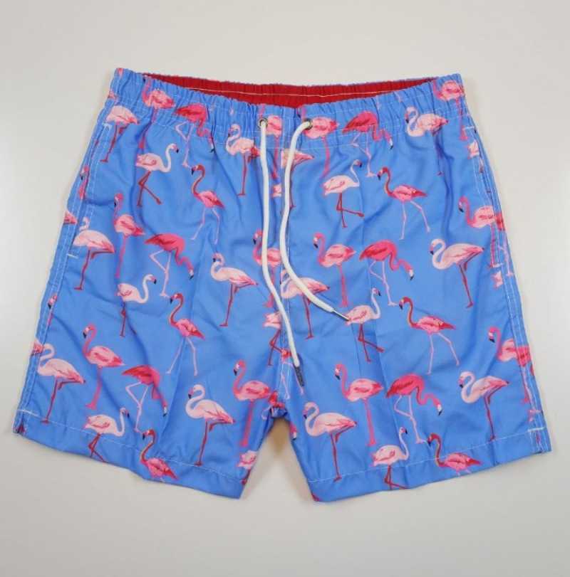 New street trend quick drying mens beach pants loose large mesh mens and womens shorts W250212